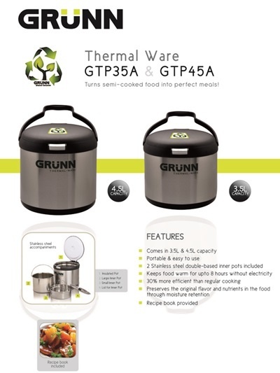 grunn thermal pot