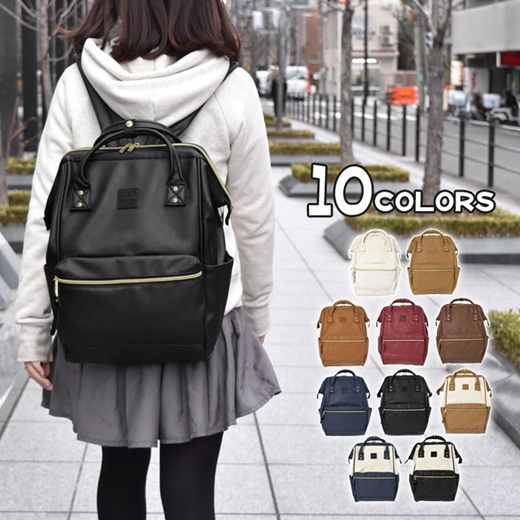 original anello leather backpack