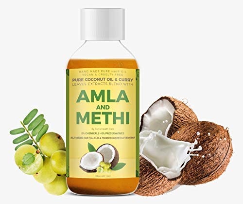Qoo10 - [sb]Sutra Health Care 100ml Organic Amla Hair Oil with Methi and  Curry... : Hair Care