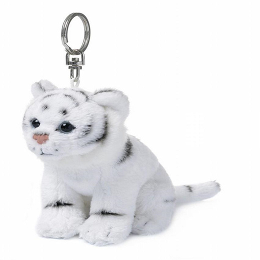 plush tiger keychain