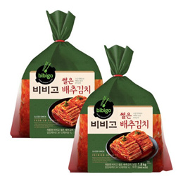 비비고 썰은 배추김치 1.8kg X 2ea