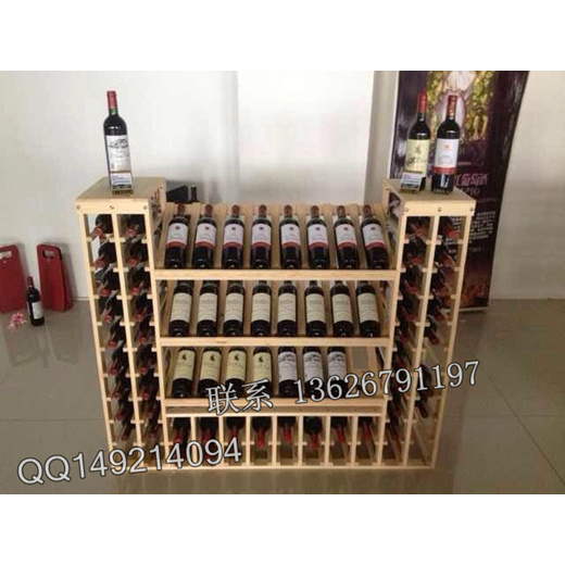 Qoo10 Special Creative Wine Display, Wood Wine Cabinet