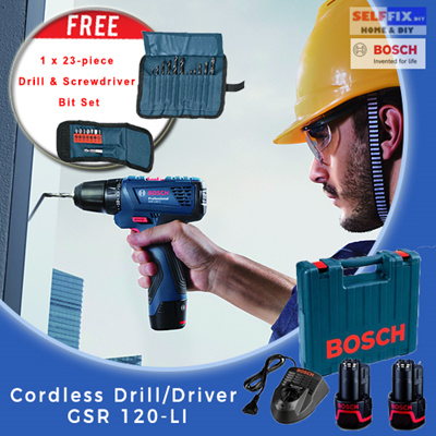 Selffix Diy 11 11 Bosch Cordless Drill Driver Gsr 120 Li