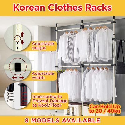 Qoo10 Clothes Hanger Rack Furniture Deco