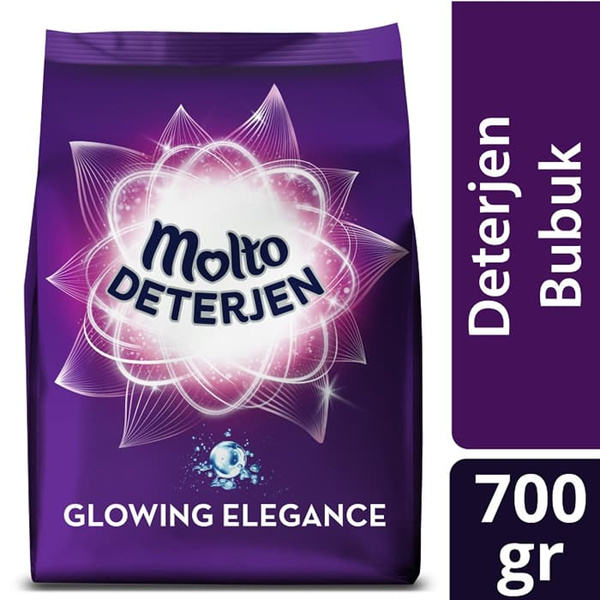 MOLTO DETERJEN GLOWING ELEGANCE 700 GRAM Deals for only Rp21.000 instead of Rp25.000