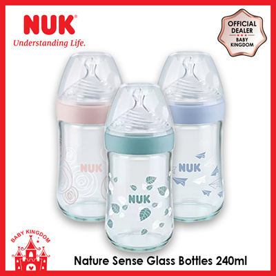 nuk nature sense glass