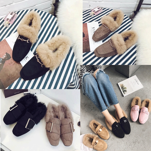 fluffy shoes trend