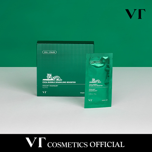 Qoo10 - [VT] 20FW NEW 🌿CICA🌿 Bubble Sparkling Booster 10ea