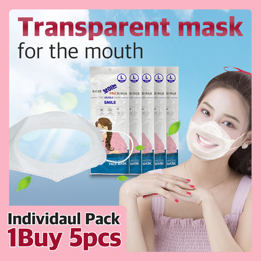 clear see through mask