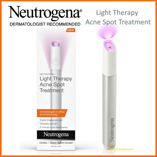 neutrogena targeted acne light therapy