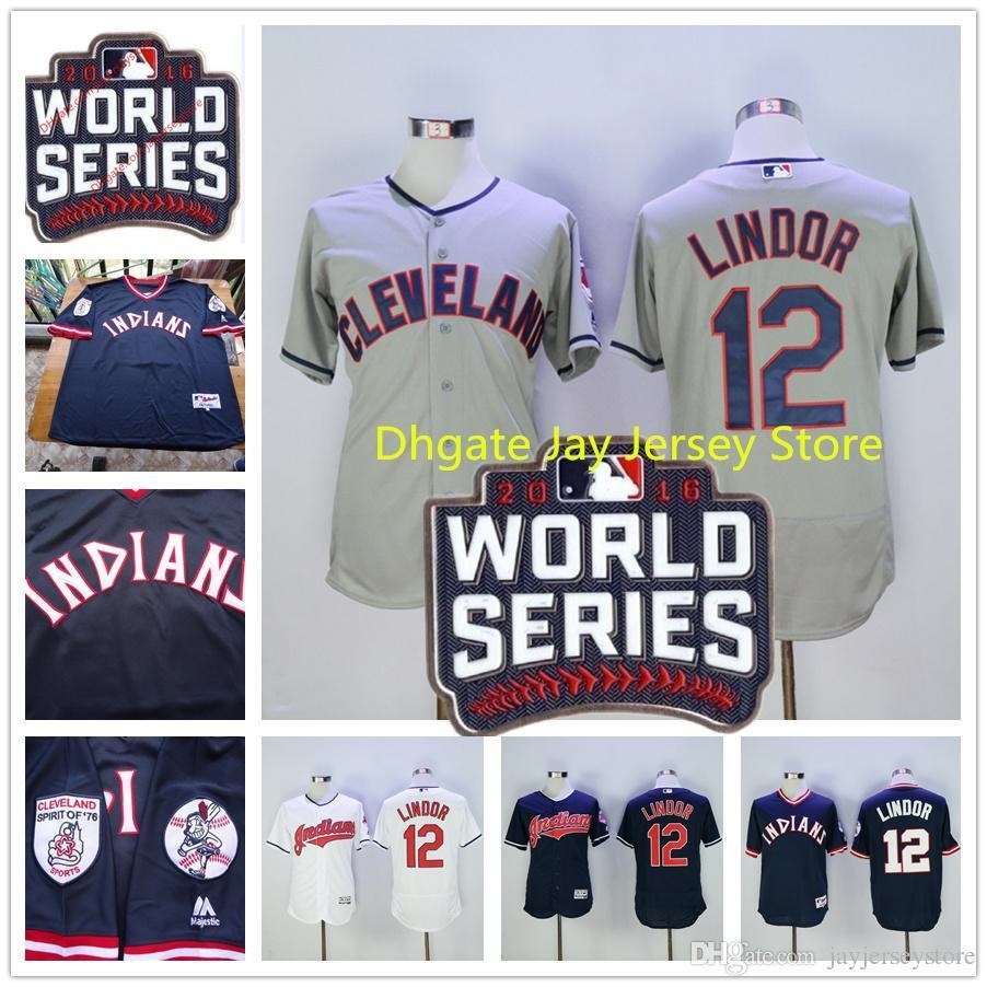 lindor world series jersey