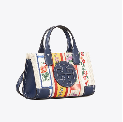 tory burch ella webbing patchwork tote