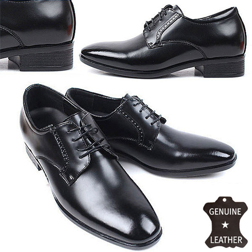 genuine leather oxford casual shoes