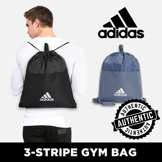 adidas 3 stripes gym bag