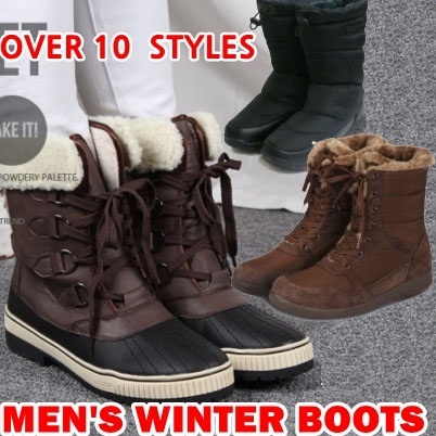 mens warm casual boots