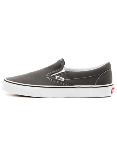 vans classic slip on charcoal