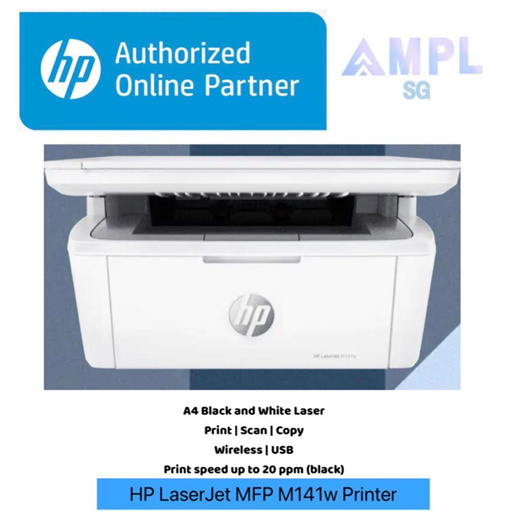 HP LaserJet MFP M141w Print - Scan - Copy