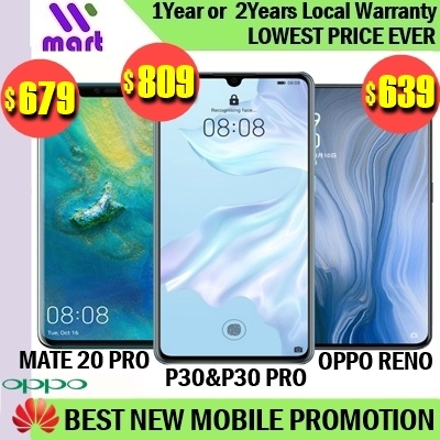 (Local Official Warranty) Wmart Best New Mobile Promotion 3 Deals for only RM2215.9 instead of RM2770