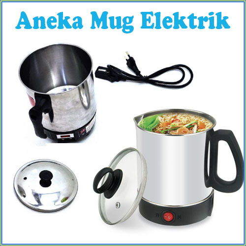 Buy Mug Elektrik  Q2 11 cm Alat  Masak  Praktis Mug 