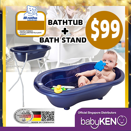 Qoo10 Gss Baby Fair Grand Sale Bathtub Bath Stand Only 99 Rotho Babyd Baby Maternity