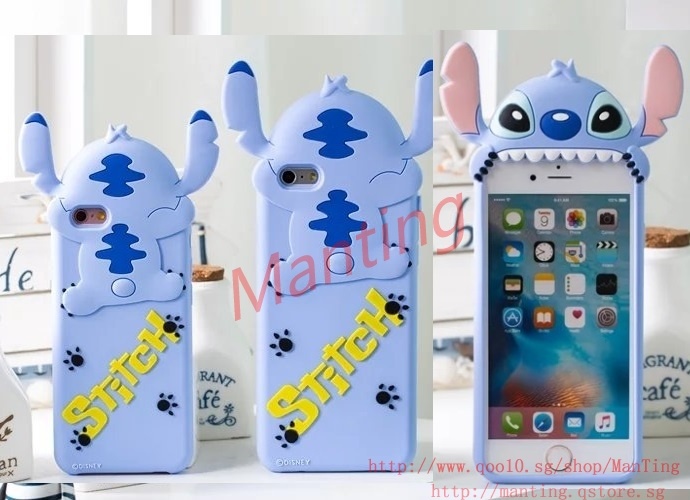 Qoo10 Cartoon Stitch Silicone Shell For Sony Xperia C3 C4 C5 Asus Zenfone S Mobile Accessori