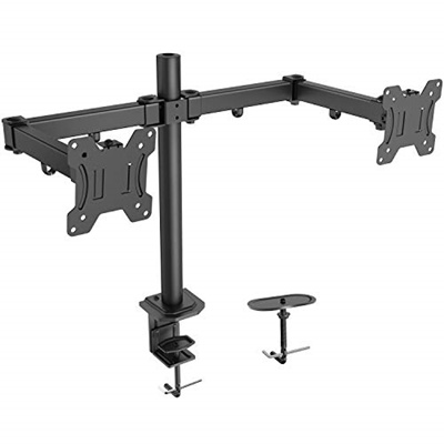 Qoo10 Huanuo Dual Monitor Stand Double Articulating Arm