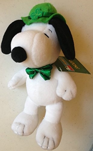 st patrick's day snoopy plush