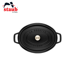 STAUB 스타우브 타원(오발) 꼬꼬떼 양수냄비 27x21cm