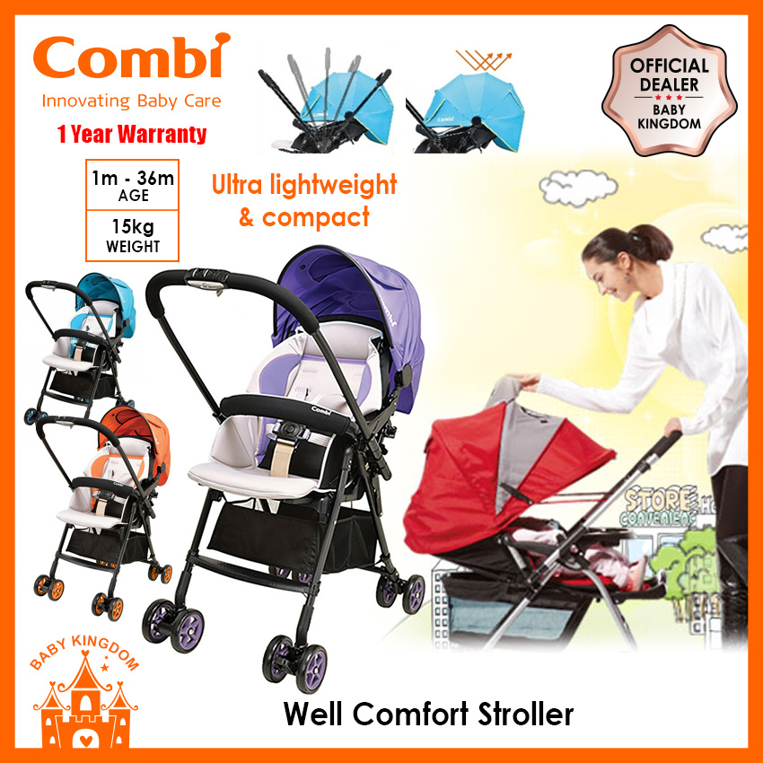 combi well comfort stroller