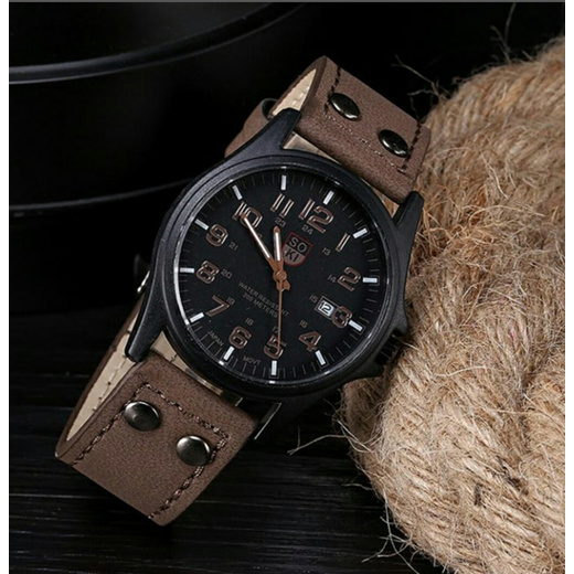 Amazon.com: Avaner Men's Military Wrist Watch Nylon Strap Sport Watch Male  Analog Quartz Fashion Waterproof Watch with Date Sub Window (Green) :  Clothing, Shoes & Jewelry