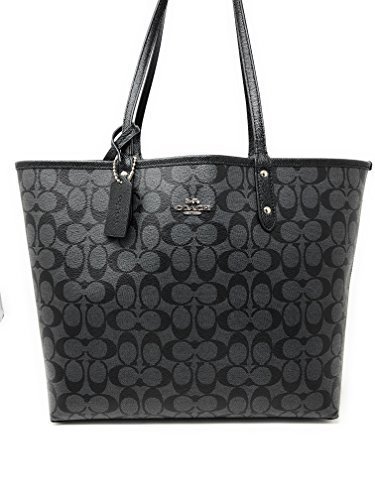 coach tote black