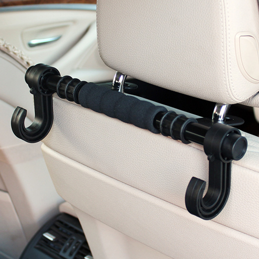 seat belt headrest holder