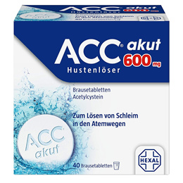 ACC akut Cough Expectorant 600 mg 40개입 ACC acute Cough Expectorant 520917