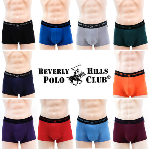 Qoo10 - Beverly Hills Polo Club Police Drawz Mens Panties