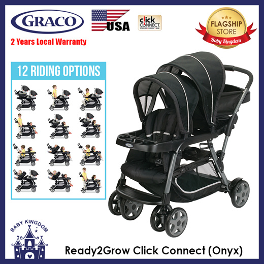 graco onyx ready2grow double stroller