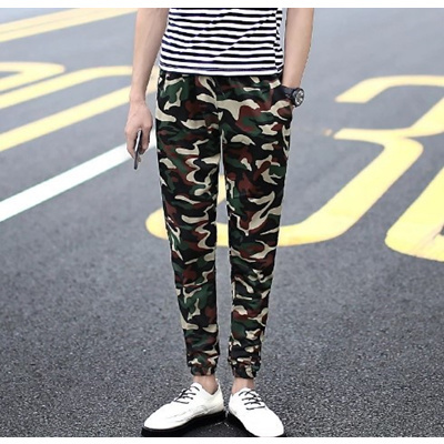 Qoo10 - 2017 MENS KOREAN Camouflage pants/ male Korean leisure pants ...