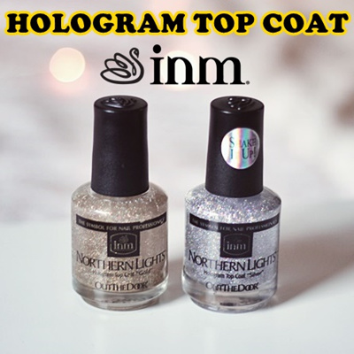 Qoo10 Inm Out The Door Hologram Gold Silver Top Coat