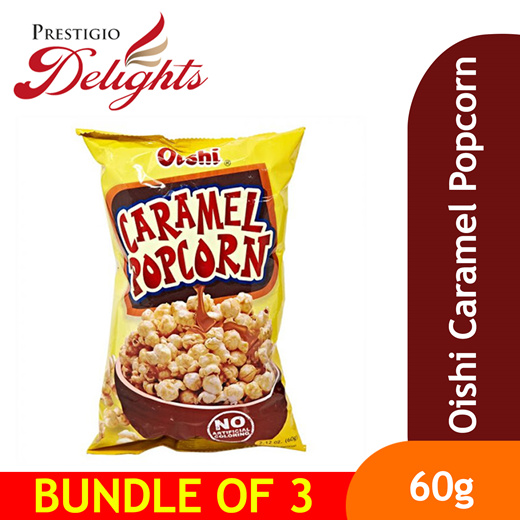 Qoo10 Oishi Caramel Popcorn 60g Bundle Of 3 Popular Snacks In The Philippin Drinks Sweets