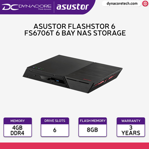 A Quick Look at the Asustor Flashstor 6 FS6706T NAS