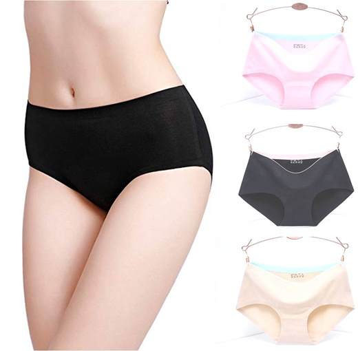 women's cotton seamless panties