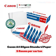 [Carton Sales 5 Reams] CANON 80GSM Canon A4 Standard Paper