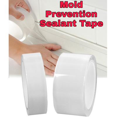 Self Adhesive Sink Waterproof Tape Kitchen Bathroom Shower Toilet Sealant Q