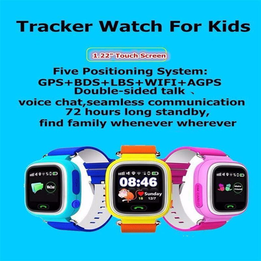 q90 gps child smart watch