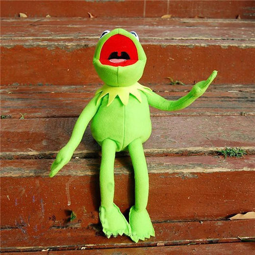 kermit the frog puppet toy