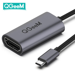 QGeeM 큐짐 USB C to HDMI 젠더 4K60Hz지원 미러링 맥북 호환 / 국내배송 / 무료배송