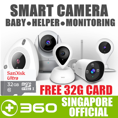 ?FREE 32G CARD?360 IP Camera CCTV Home Wifi Security Camera 1080P 150° 7M Night Vision Baby Monitor Deals for only S$89 instead of S$89