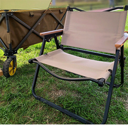 户外便携式折叠椅 旅行靠背扶手椅 野餐露营克米特椅休闲钓鱼凳子