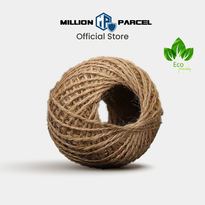 30m-150m Natural Multi-Coloured Soft 2mm Jute Twine Sisal String Rustic Cord 
