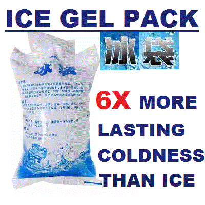 large reusable gel ice packs