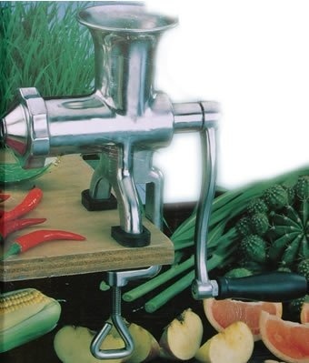 Handy pantry hj hurricane stainless steel discount manual wheatgrass juicer